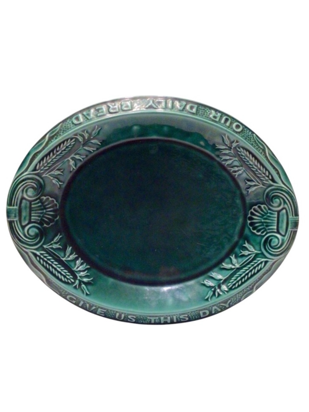 Harker 1840 Reproduction Give Us This Day Plate.